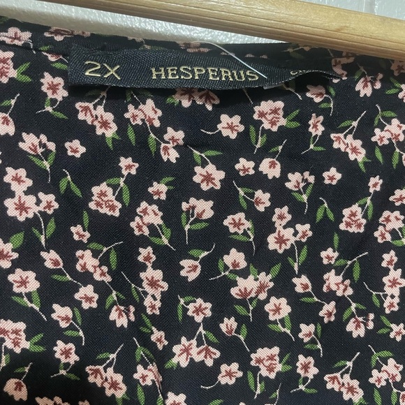 Hesperus Floral Baby Doll Dress 2x NWOT - Picture 2 of 8